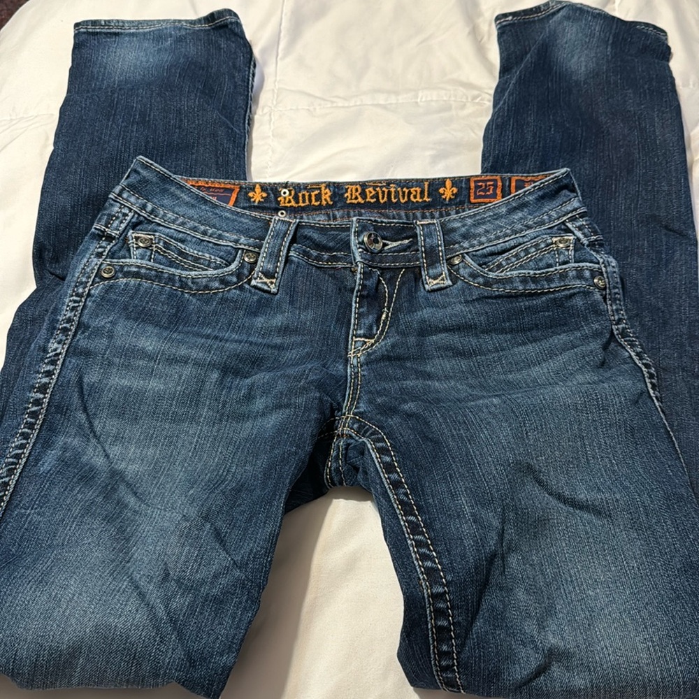 boot cut rock revival jeans